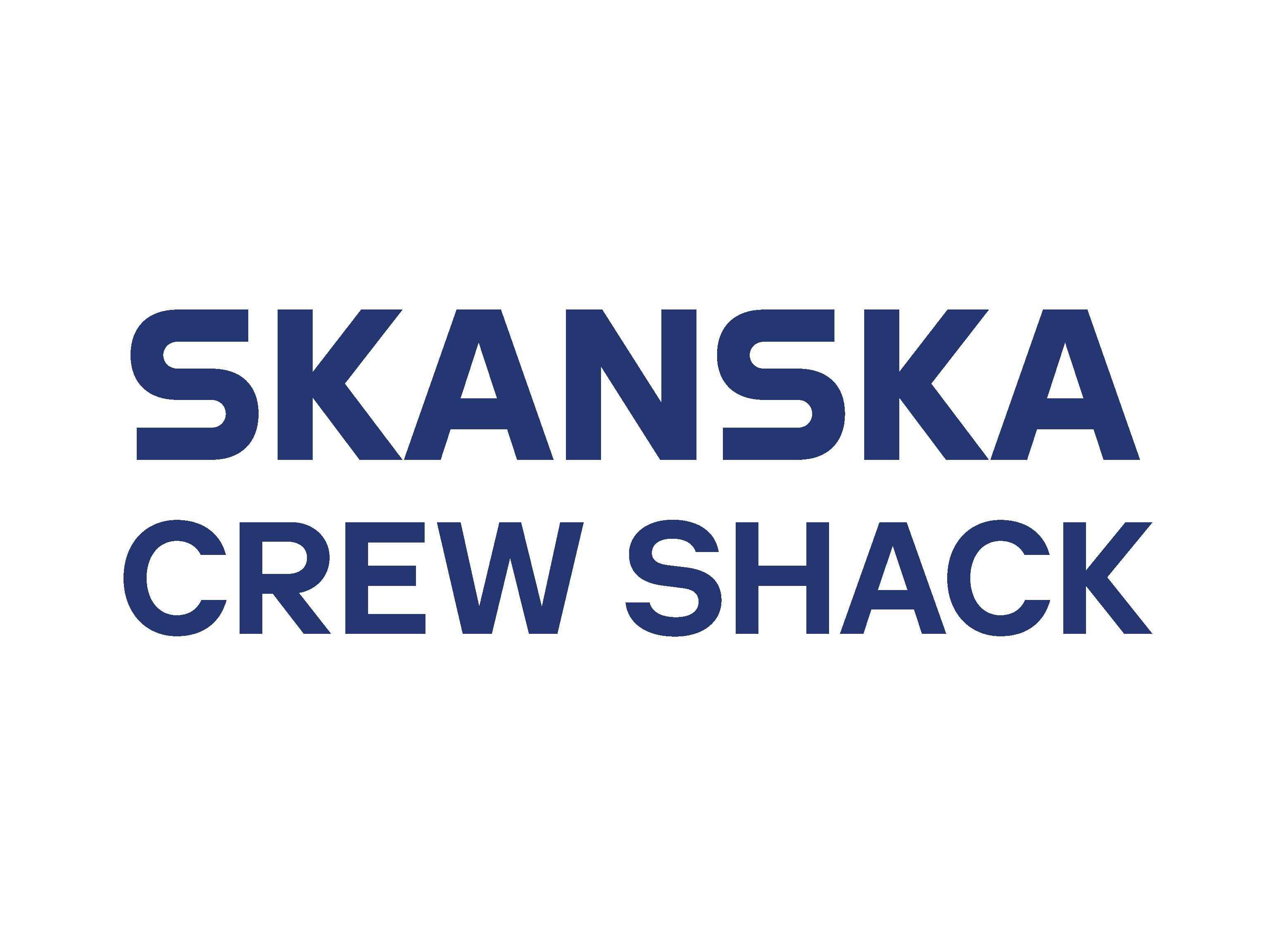 Skanska Crew Shack Sign